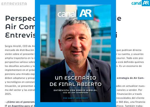 Un escenario de final abierto. Entrevista con Sergio Airoldi, CEO de Air Computers