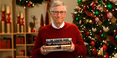 Bill Gates te recomienda 5 libros para reflexionar durante estas navidades