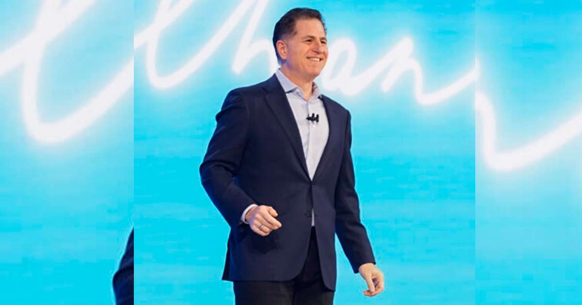 Michael Dell durante el Dell Technologies World 2024