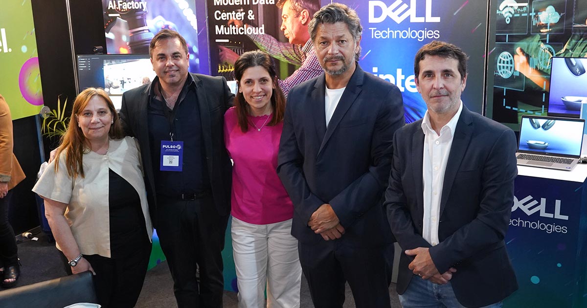 Parte del equipo de Dell Technologies, durante Pulso IT 2024