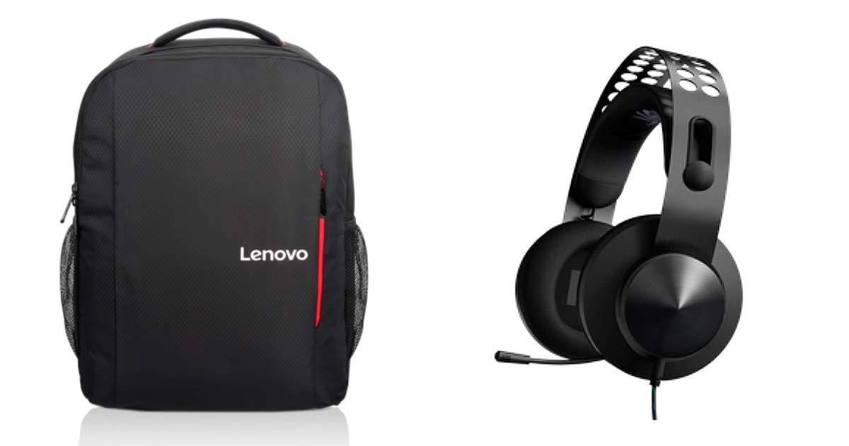 Mochila Lenovo 15.6 Laptop Evday B515, y Auricular Gaming Legion H500 Pro