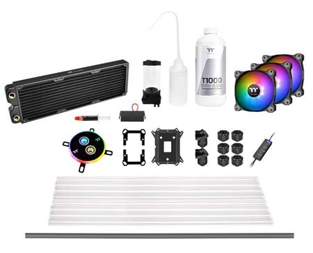 Cooler Pacific C360 Hard Tube Water Cooling Kit