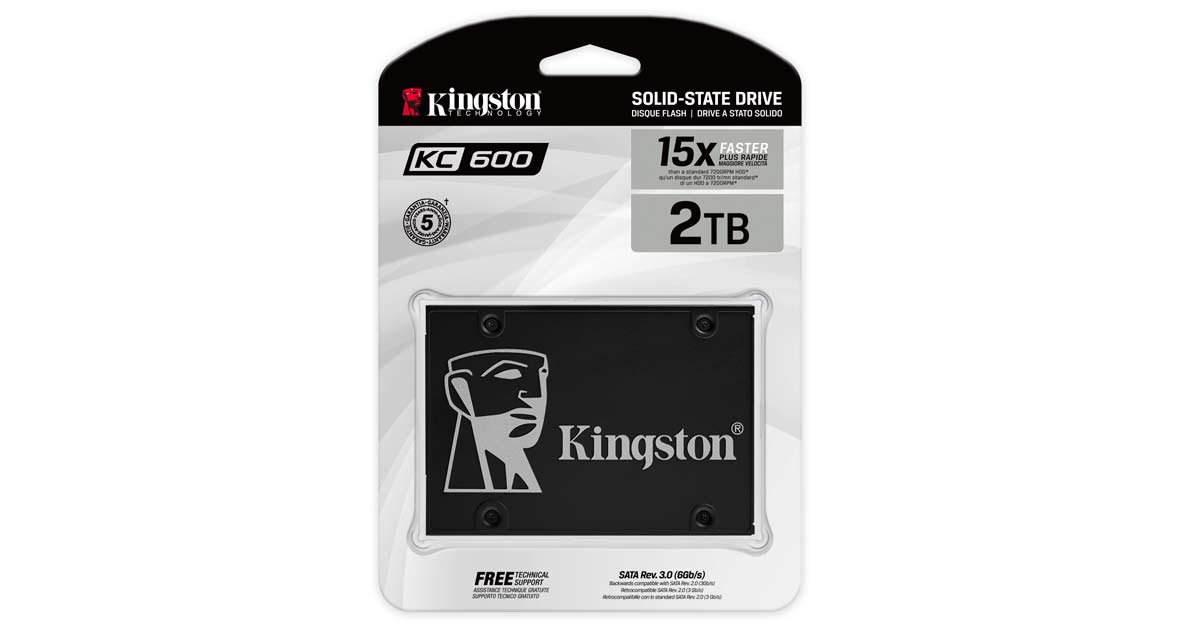 Kingston SSD KC600M 