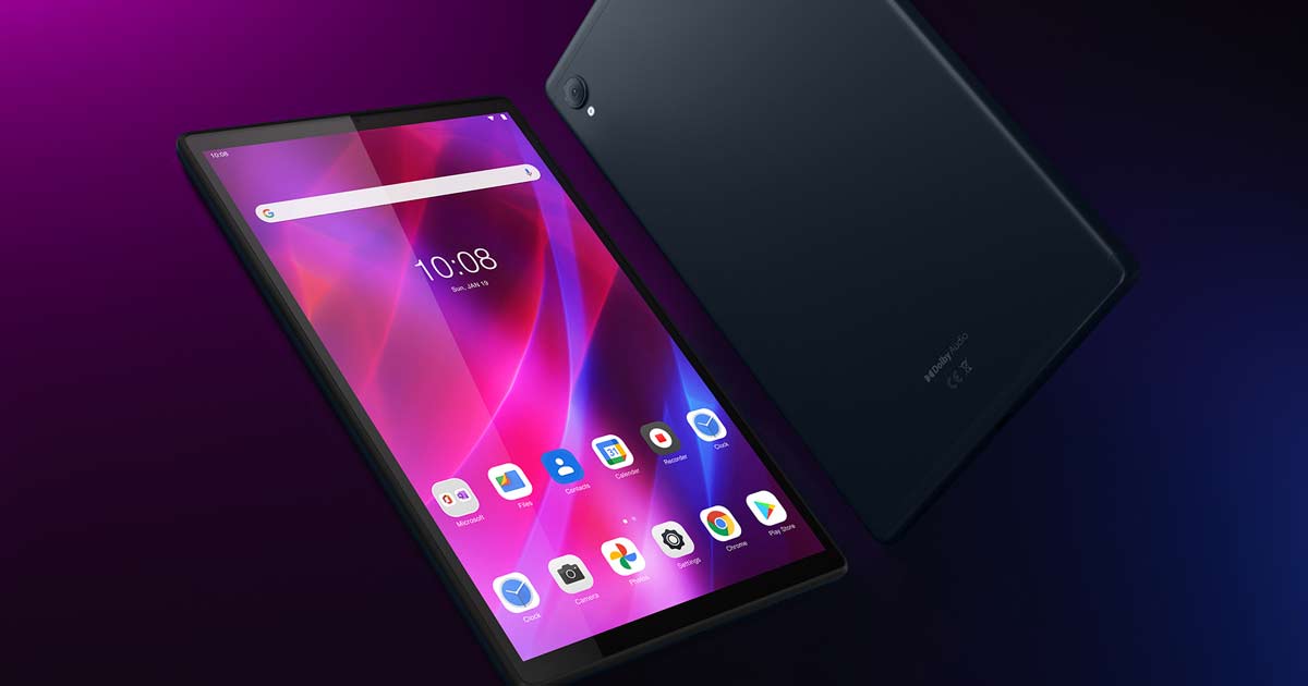 Nueva tablet Tab K10 de Lenovo, diseada para el mercado corporativo