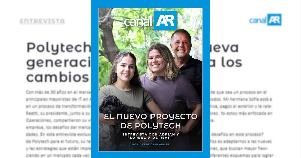 Entrevista con Adrin De Reatti y Florencia De Reatti, en la nueva edicin de la Revista Digital CanalAR