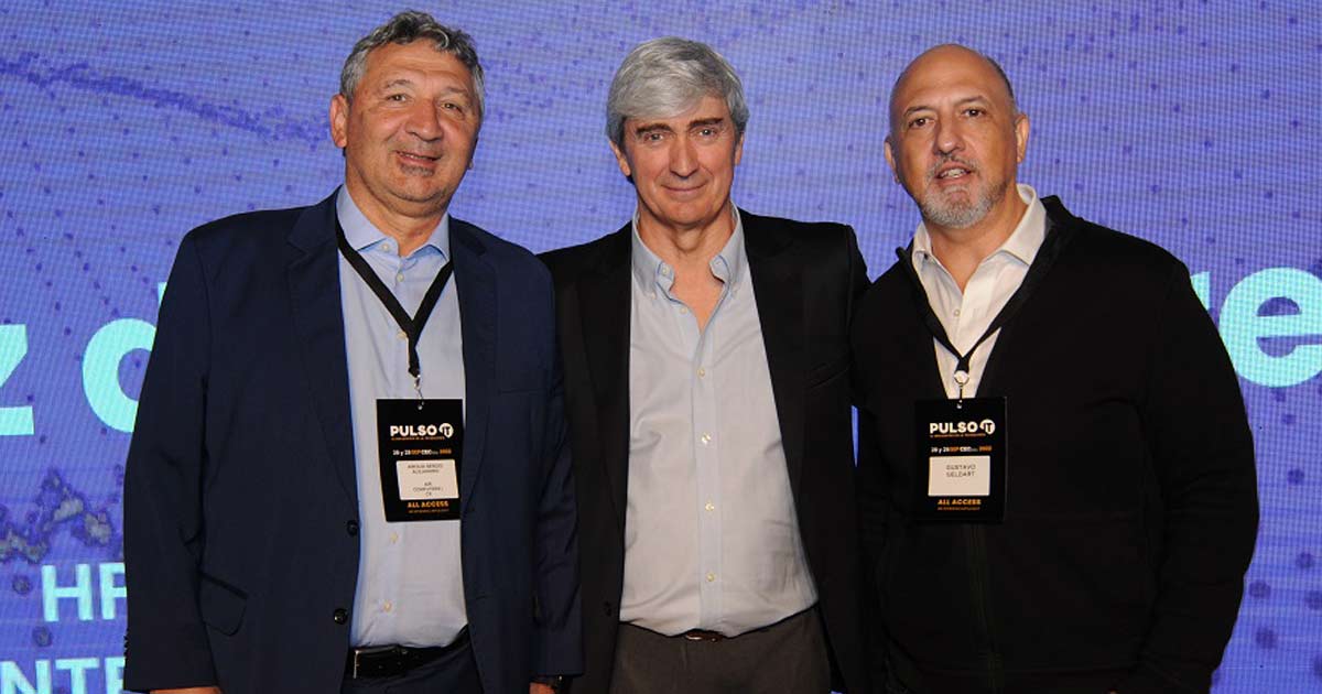 Sergio Airoldi, Alejandro Boggio y Gustavo Geldart