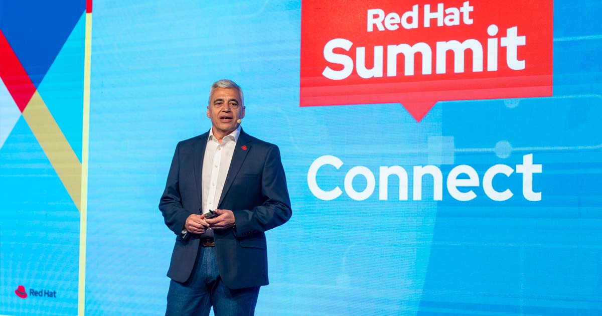 Jorge Payr, Country Manager de Red Hat Argentina, durante el Red Hat Summit: Connect 2024