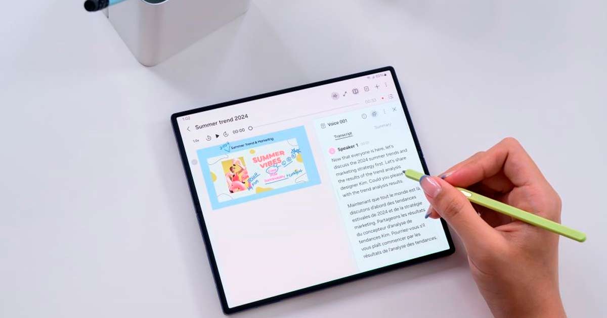 Note Assistant: transformando la gestin de documentos en dispositivos Galaxy con Galaxy AI