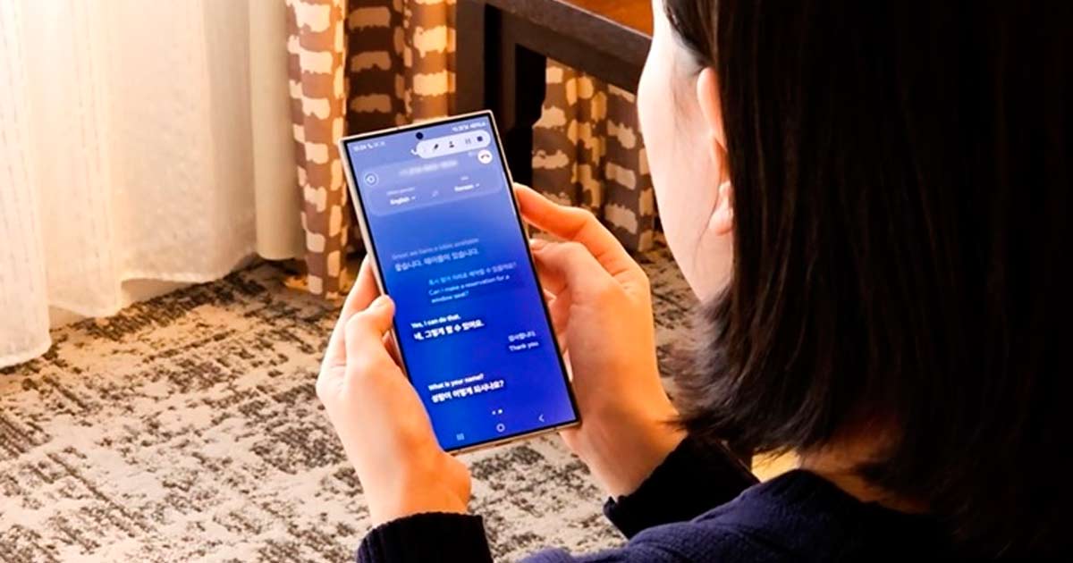 Live Translate: comunicacin global instantnea con Galaxy AI de Samsung