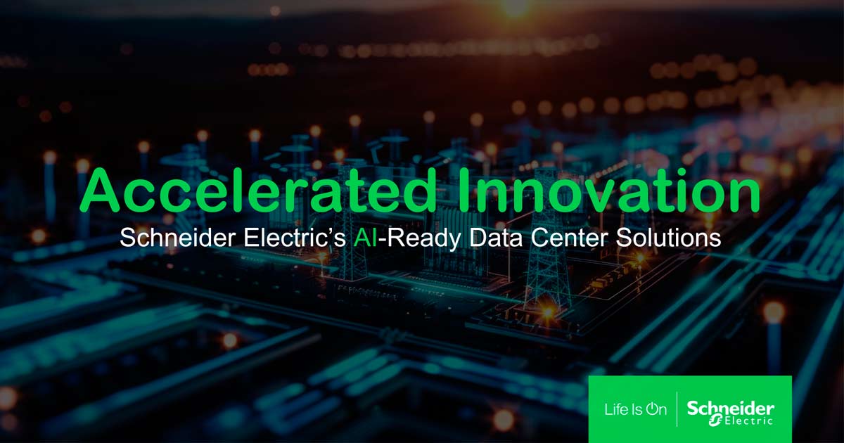 Schneider Electric presenta soluciones sostenibles para centros de datos que utilicen IA 