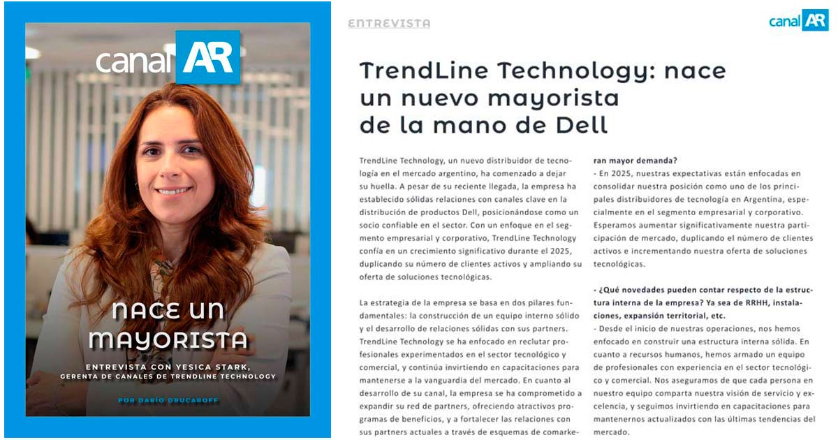 Entrevista a Yesica Stark en la Revista Digial CanalAR