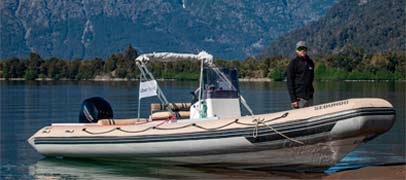 Uber se lanza al agua en Bariloche con Uber Boat