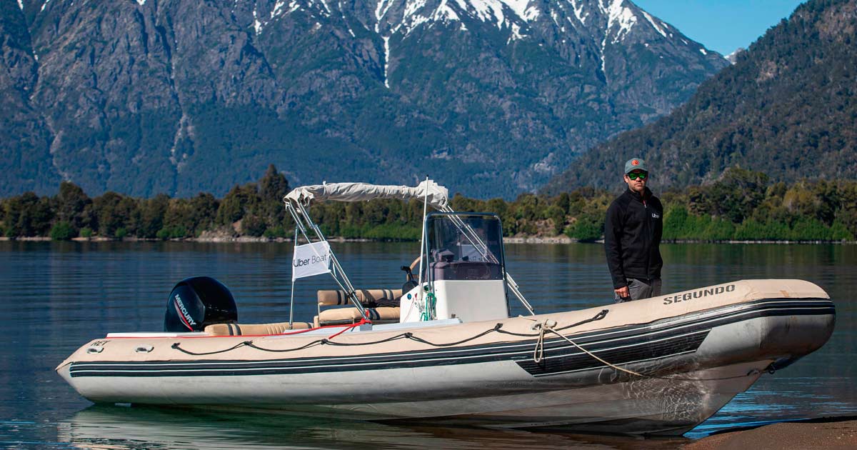 Uber Boat en Bariloche